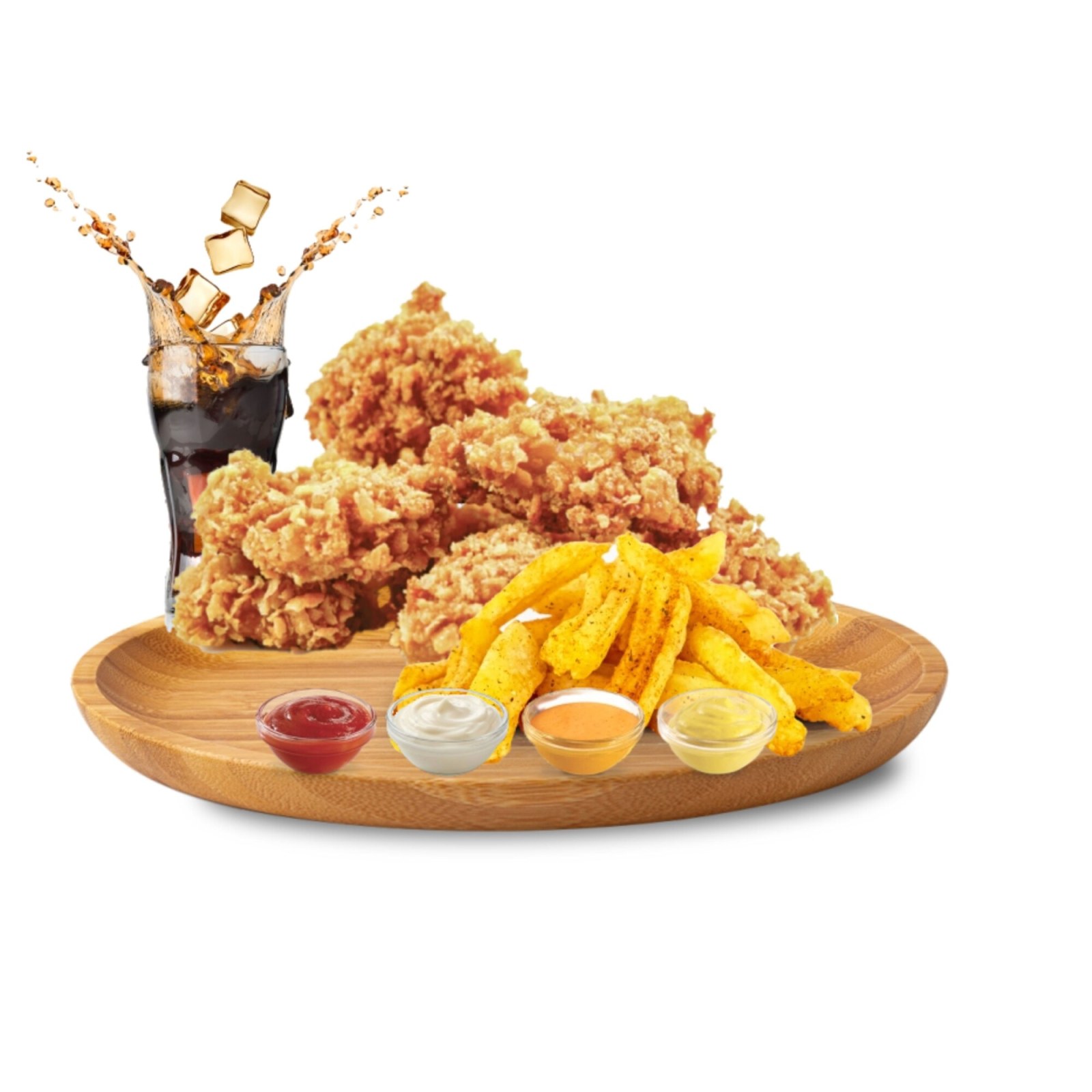 Cajun Tavuk (250 gr) İçecekli