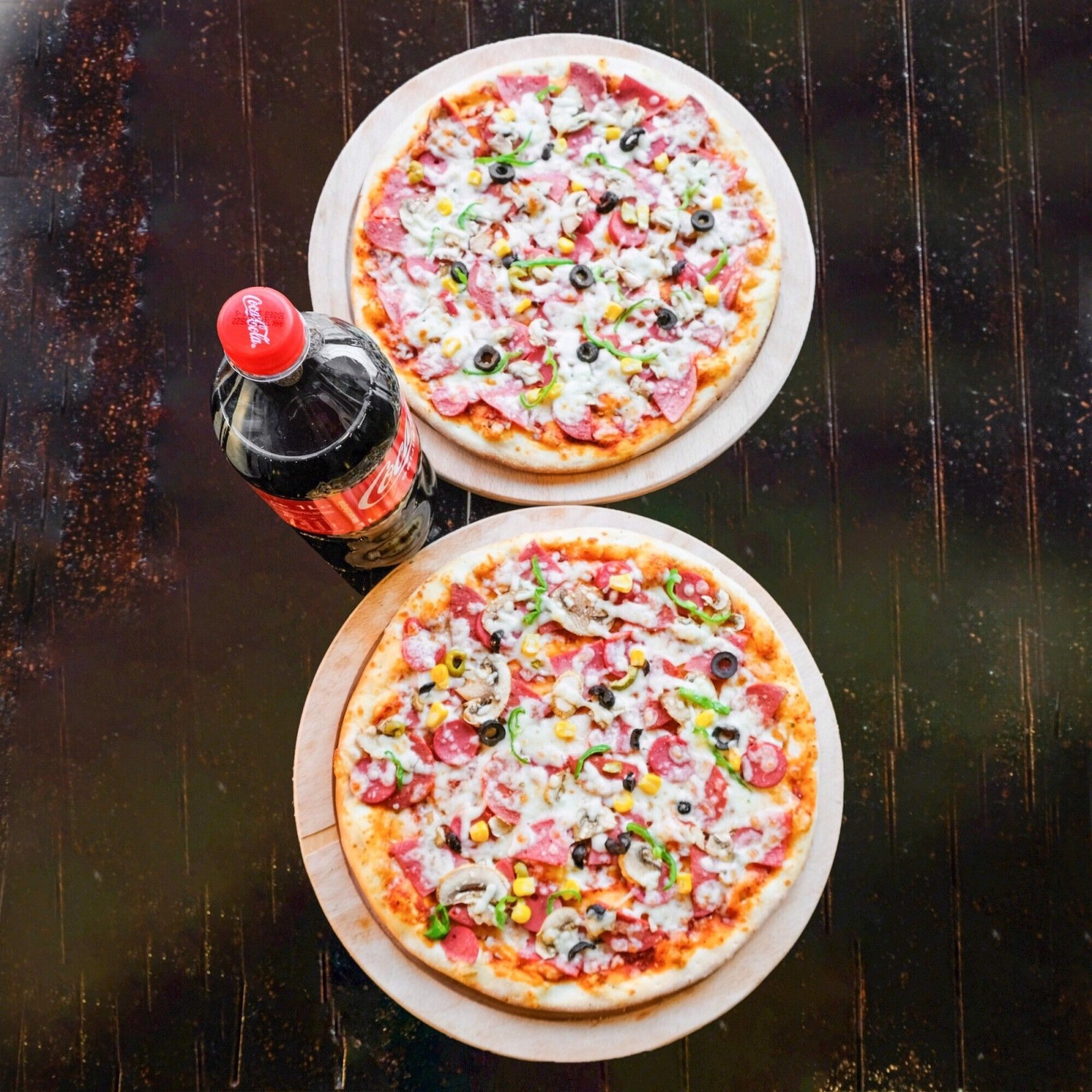2 Büyük Boy Pizza Menü