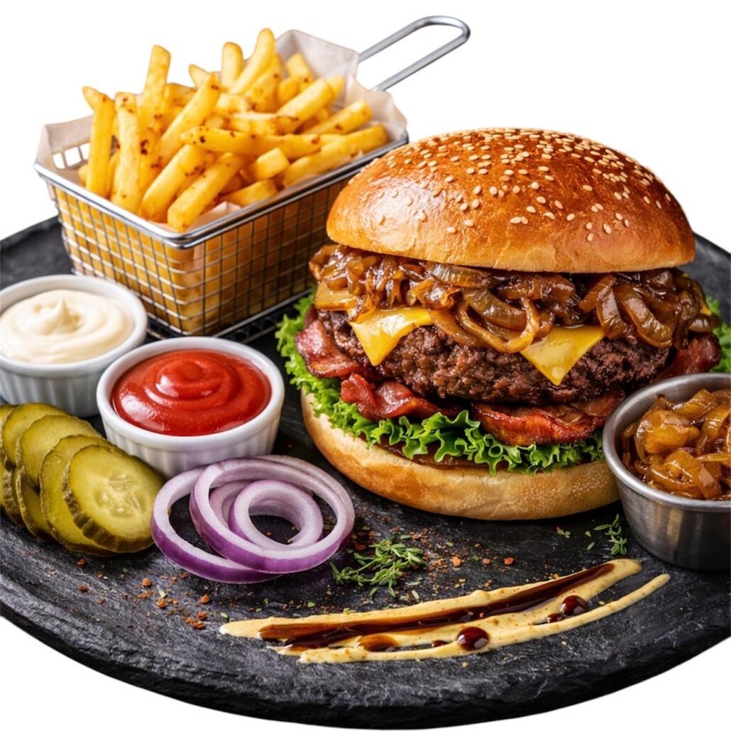 Karamelize Soğanlı Burger