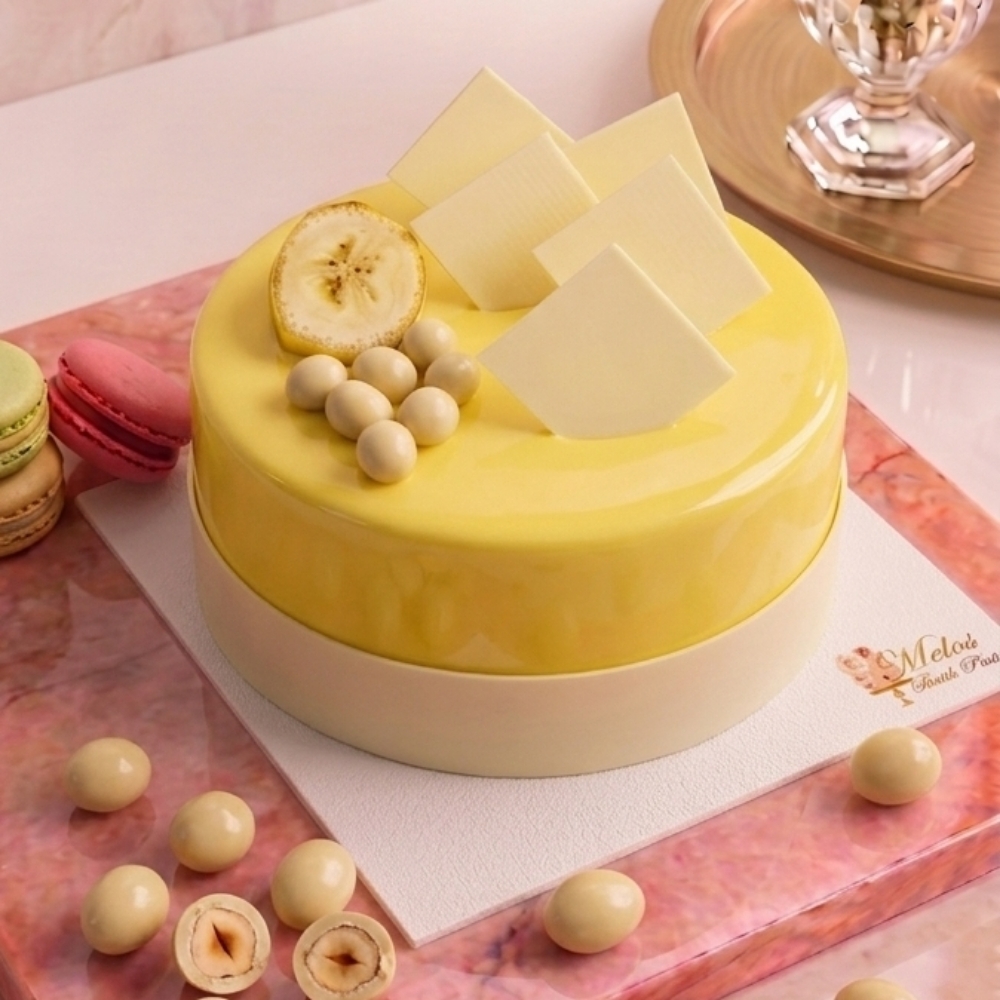 Muz - Fındıklı Pasta ( 8-10 Kişilik )