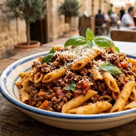 Bolonez Soslu Penne