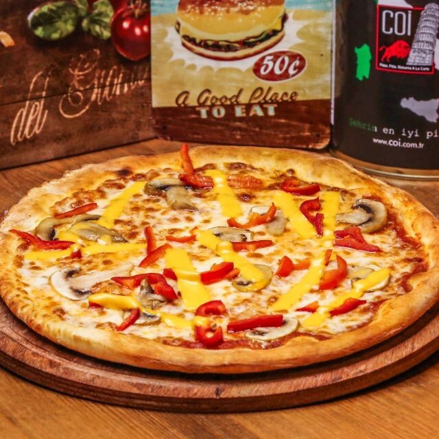 Magic Mushroom Pizza