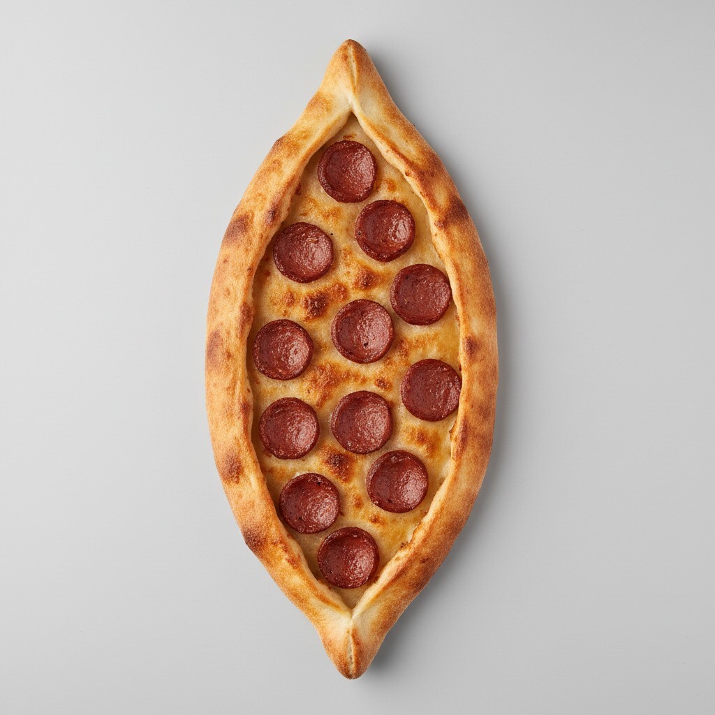 Sucuklu Pide (1.5 Porsiyon)