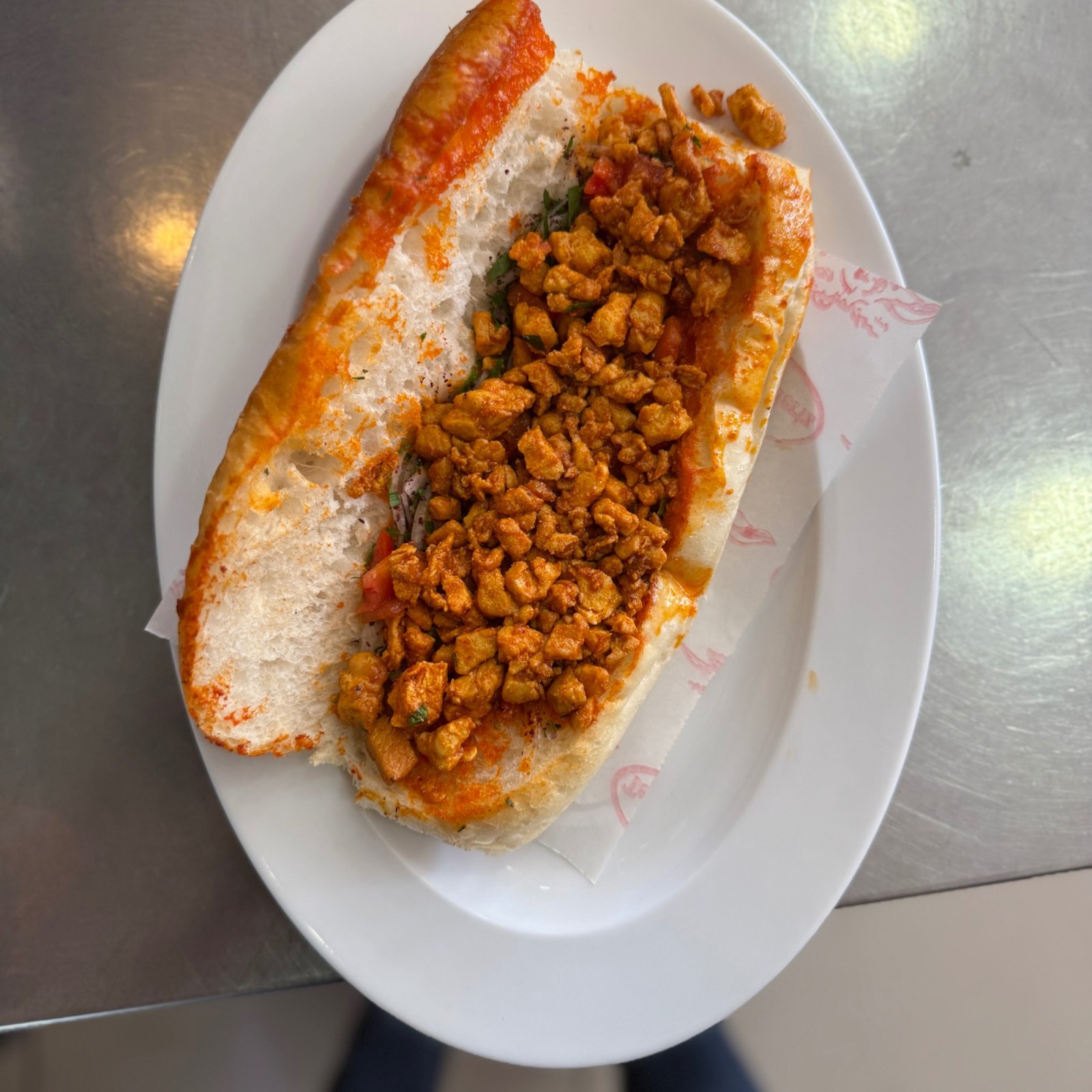 2 Li ekmek Tavuk Tantuni Menü