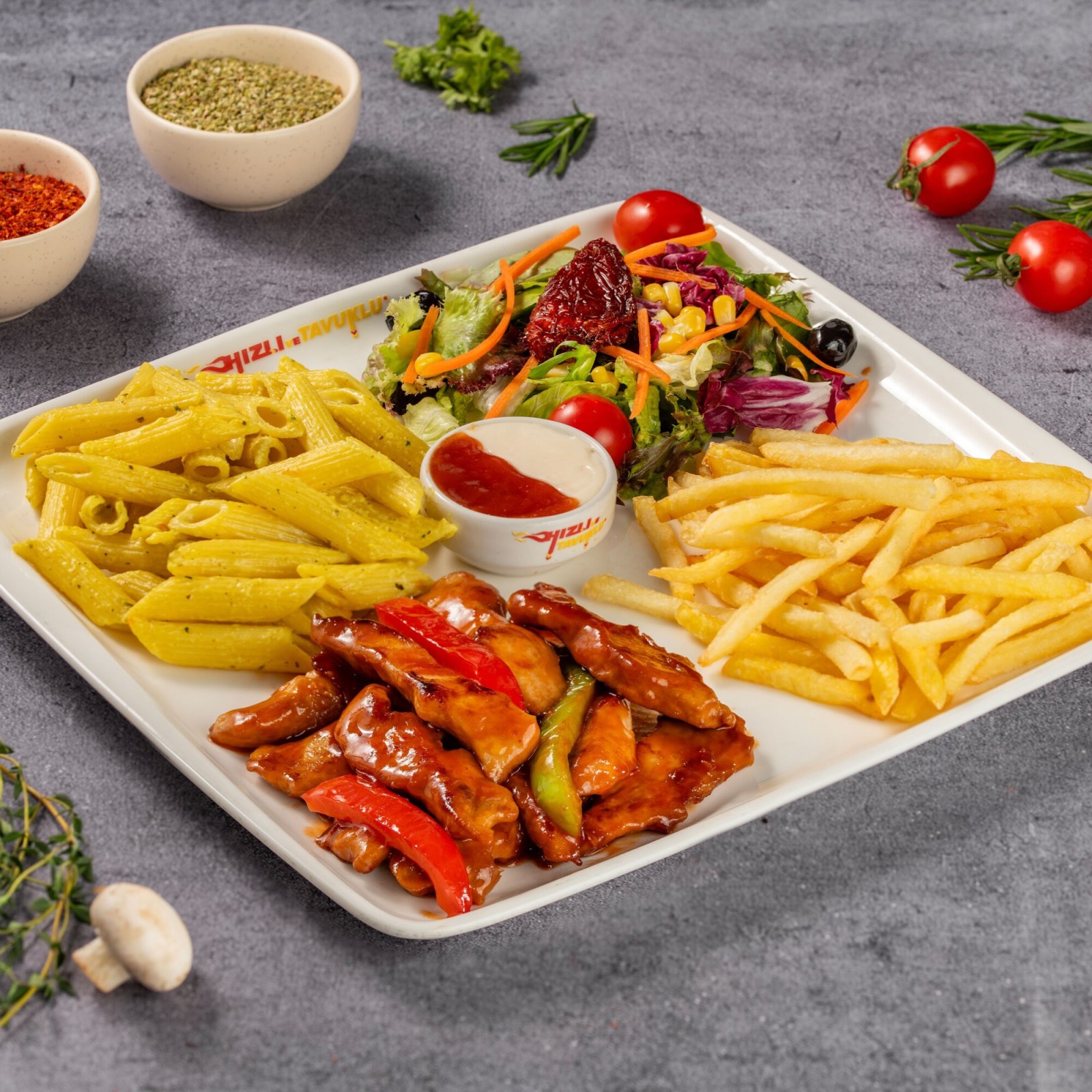 Tatlı Ekşi Soslu Tavuk
