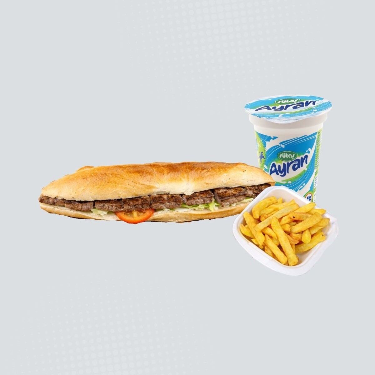 Tam Ekmek Arası Köfte Menü