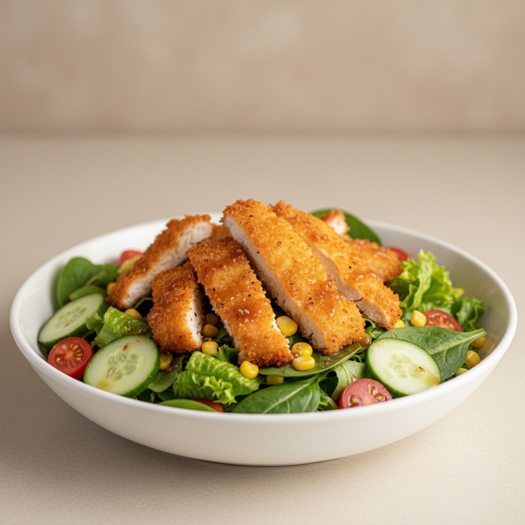 Çıtır Tavuklu Salata