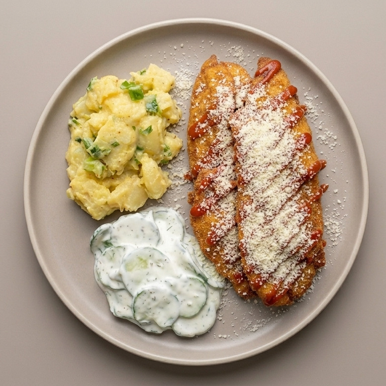 Hot Cheesy Schnitzel