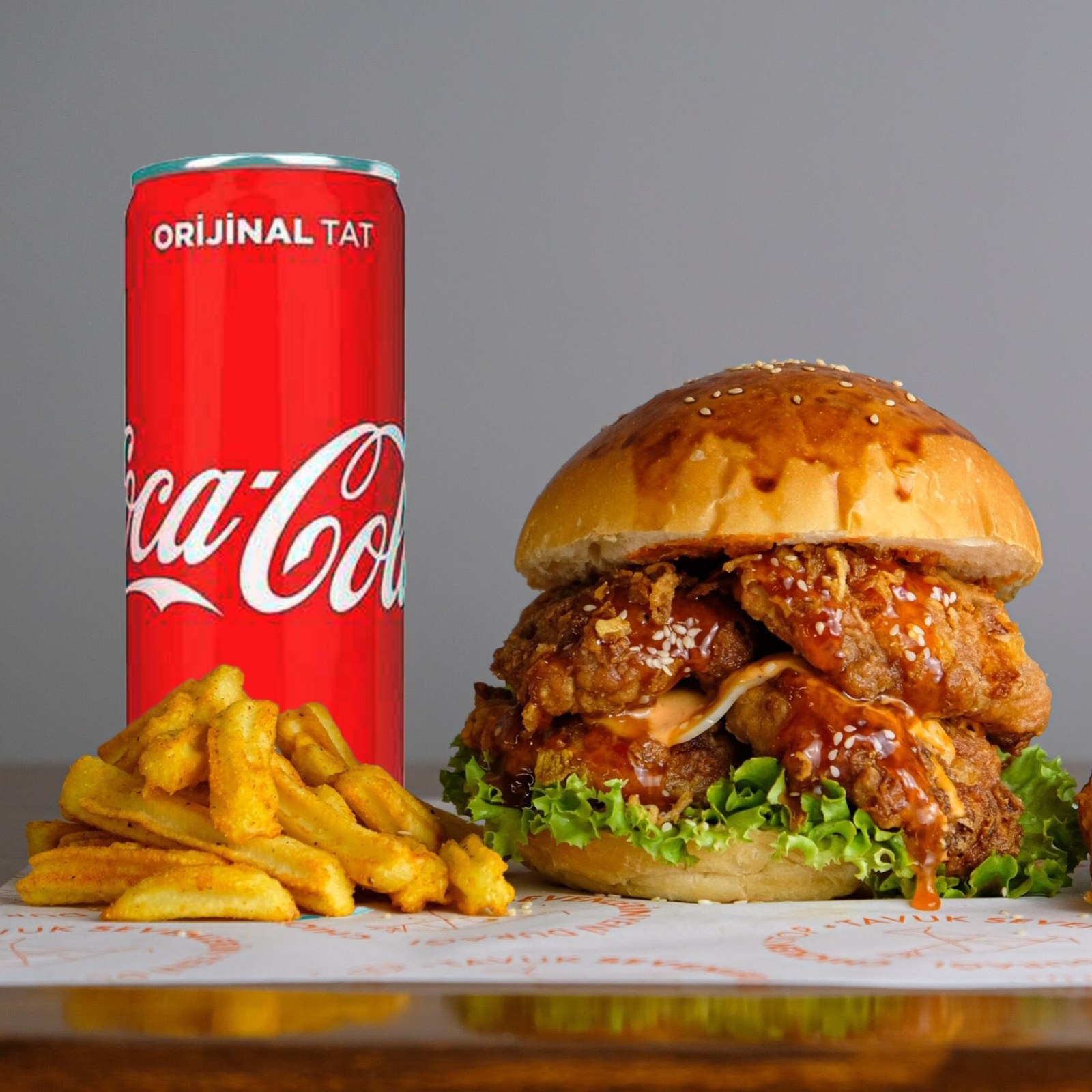 Sweet Chili Burger Menü