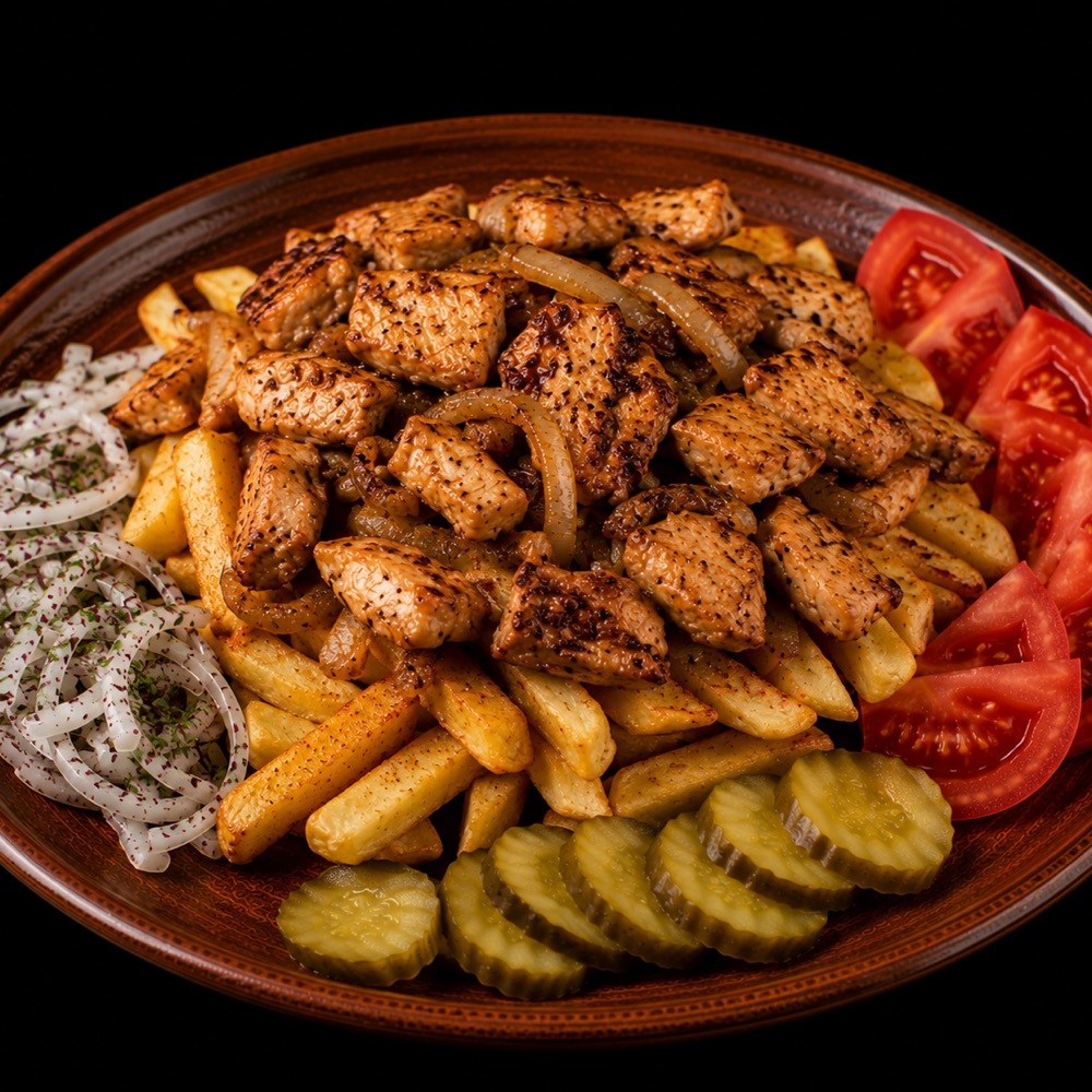 Porsiyon Tavuk Kavurma