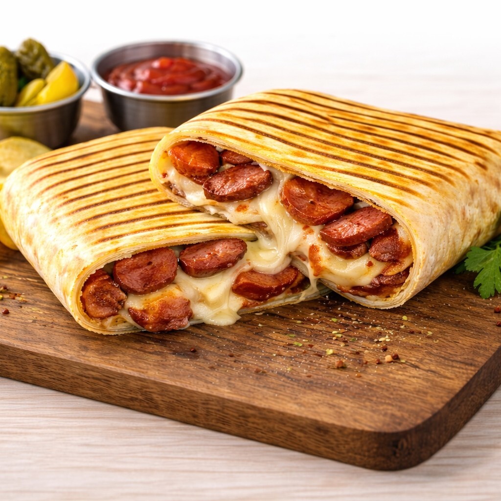 Sucuklu Dürüm Tost