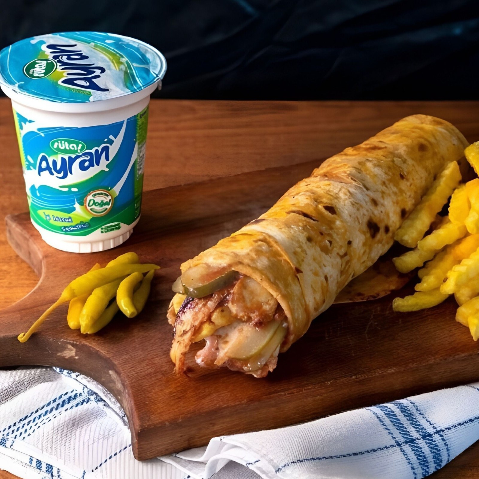 Tavuk Döner Small Dürüm ( S ) Menü