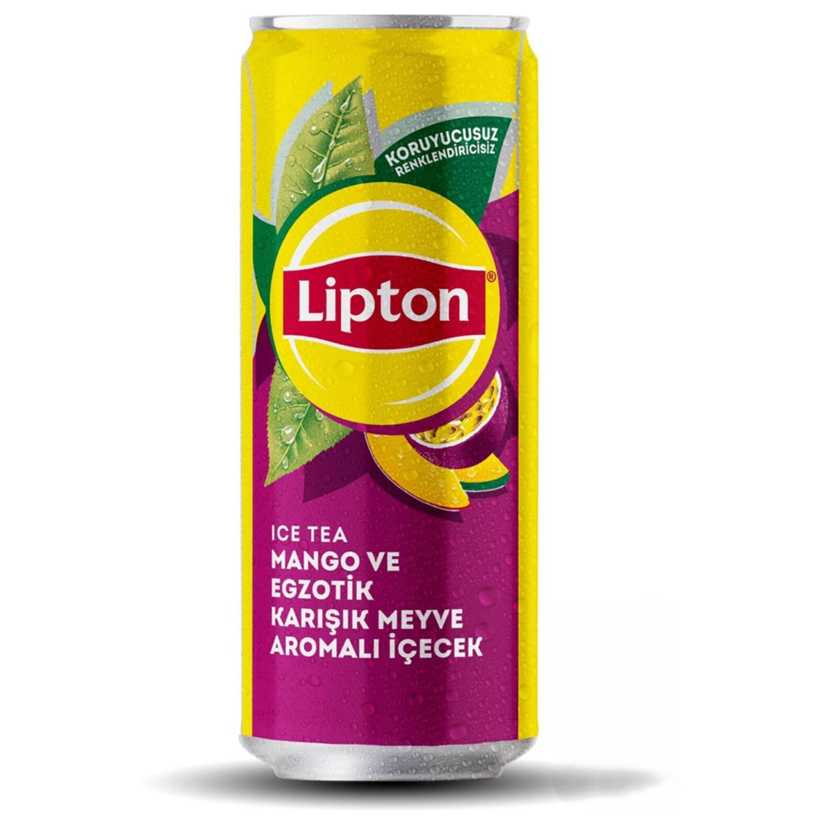 Lipton Ice Tea Mango ve Egzotik Karışık Meyve Aromalı Soğuk Çay Kutu 200 Ml