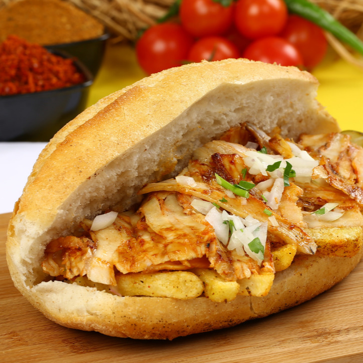 Ekmek Arası Klasik Tavuk Döner 120Gr.