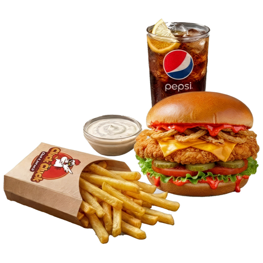 Red Pop Burger Menü