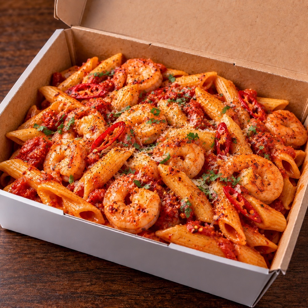 Karidesli Divolo Penne