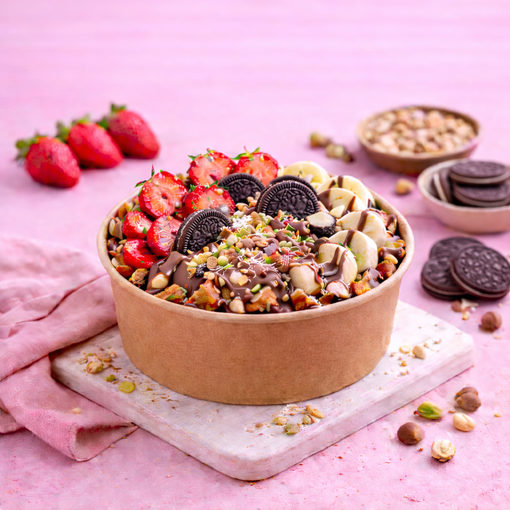 Oreo'lu Waffle Bowl