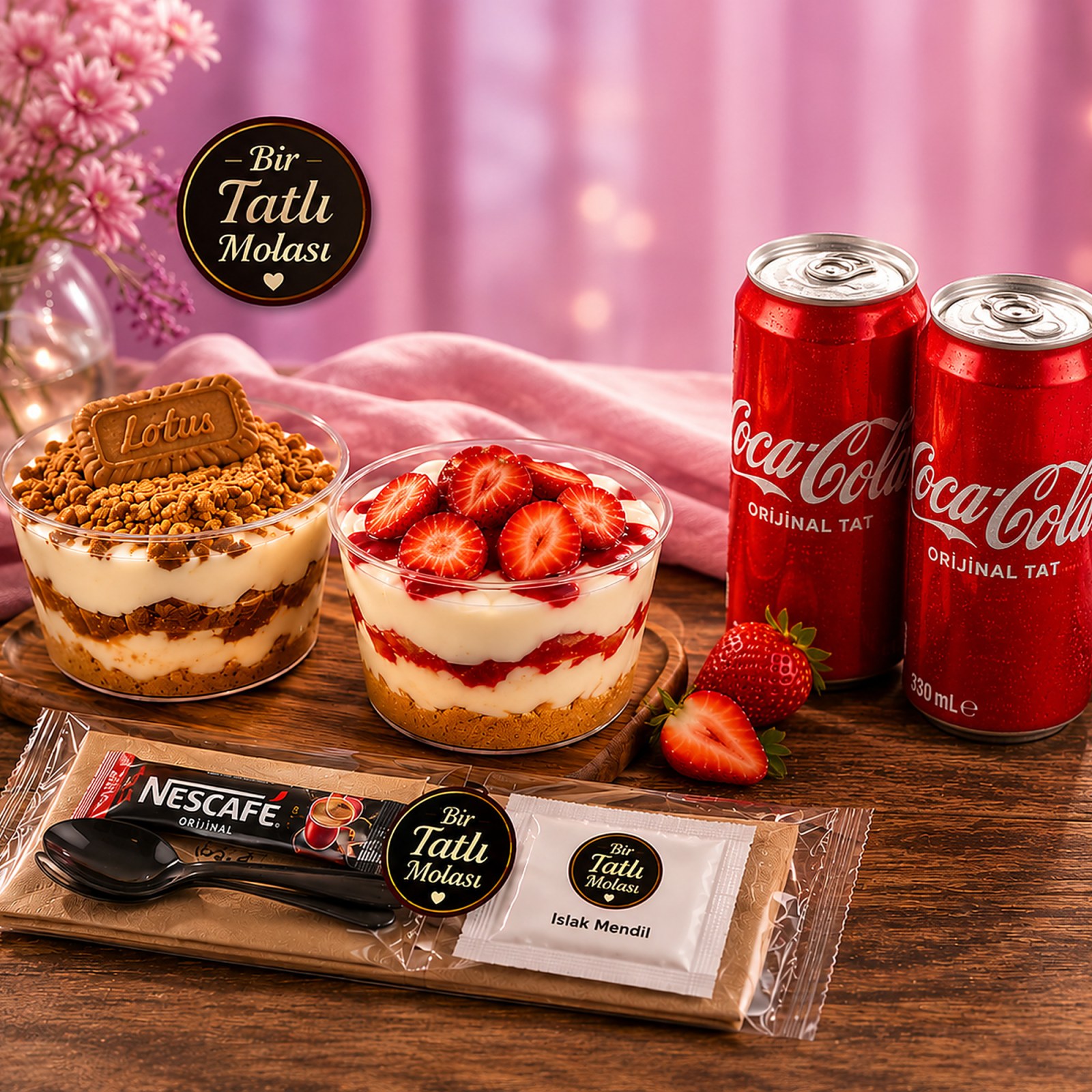 👉 Çift Kişilik Tatlı Molası