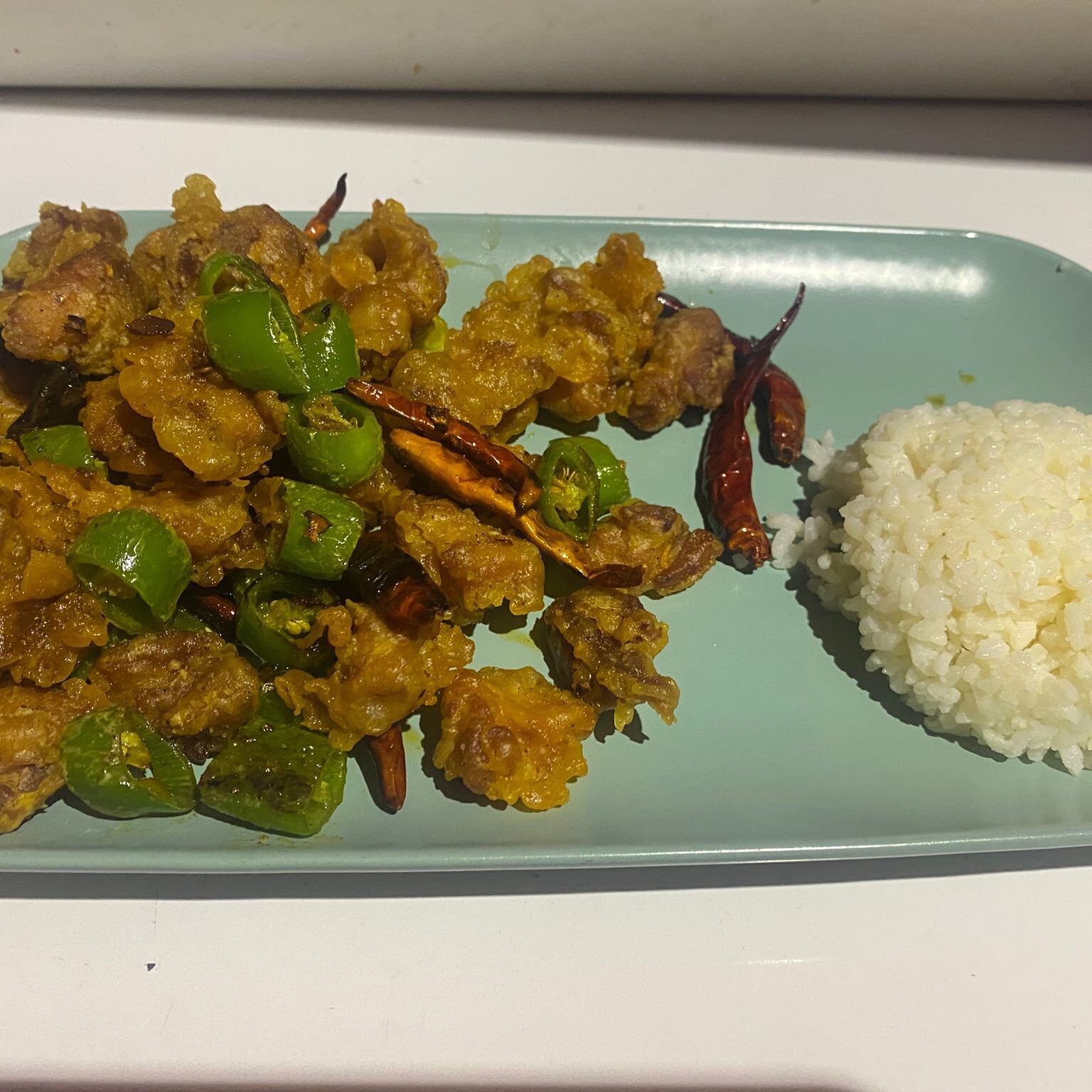 Sichuan Acılı Tavuk
