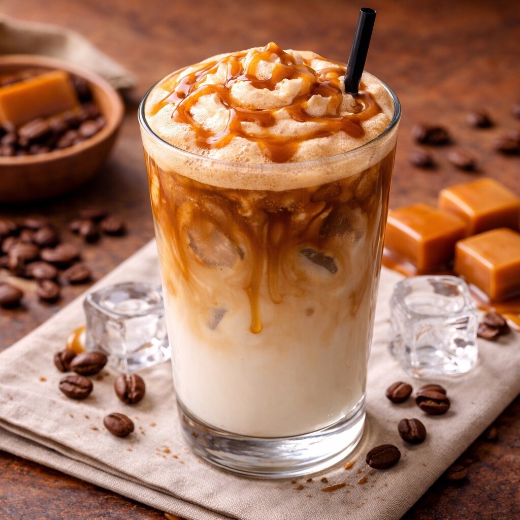 ıced karamel latte
