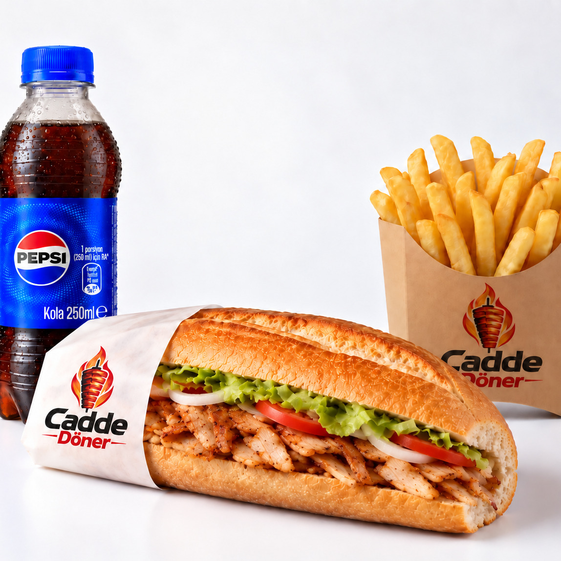 Tam Ekmek Döner Menü
