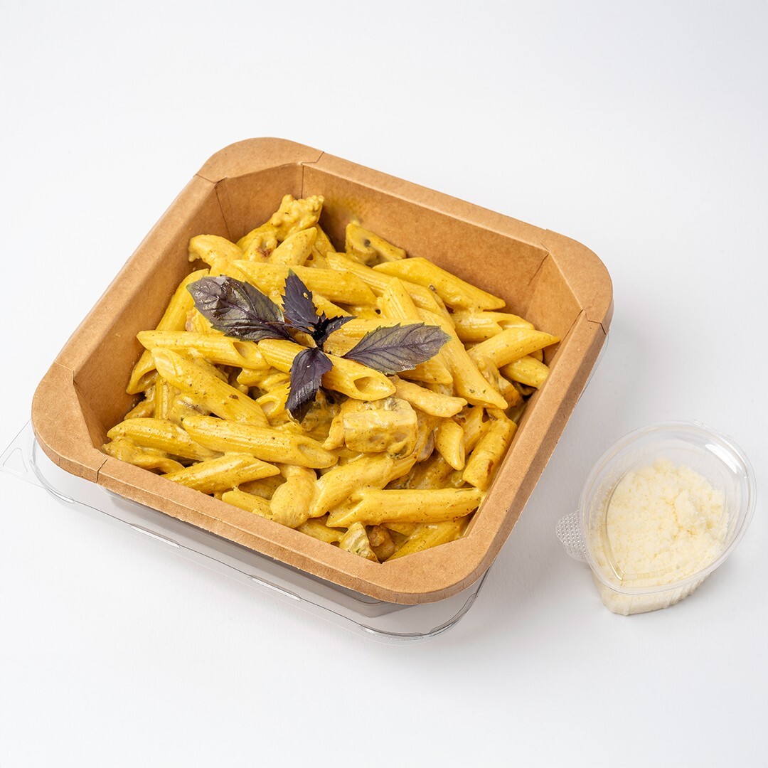 Tavuklu Körili Penne