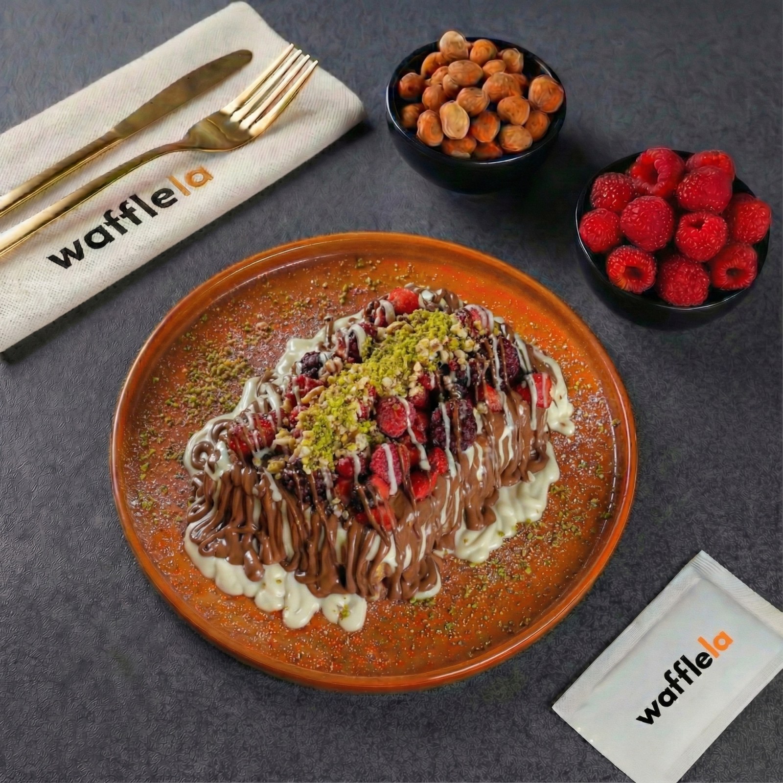 Scarlet Waffle (Büyük Hamur)