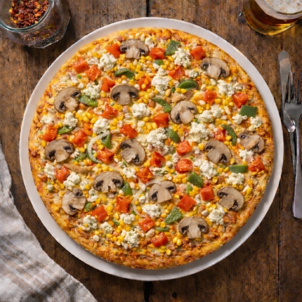 3 Peynirli Pizza (Büyük)