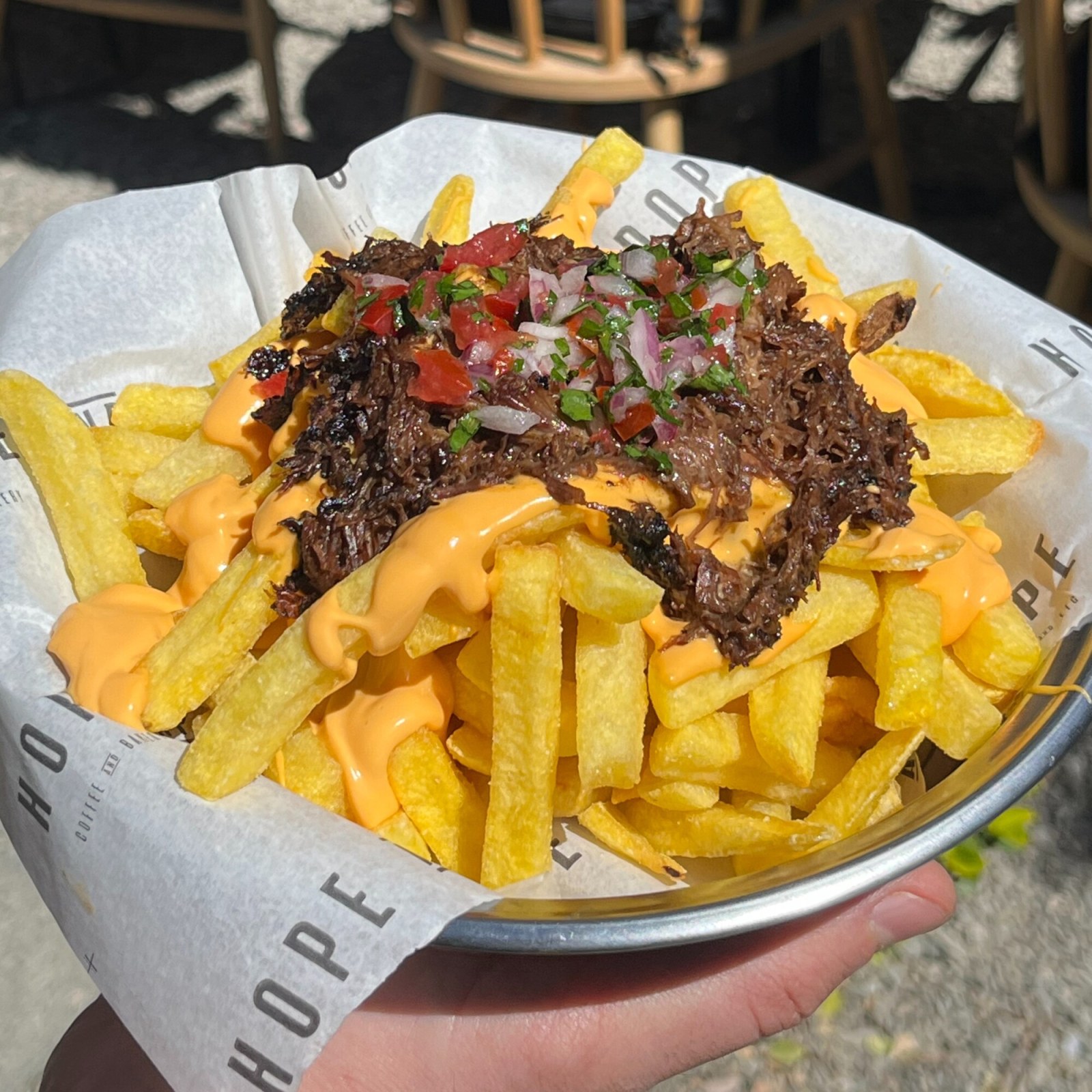 Tiftik Cheddar Fries