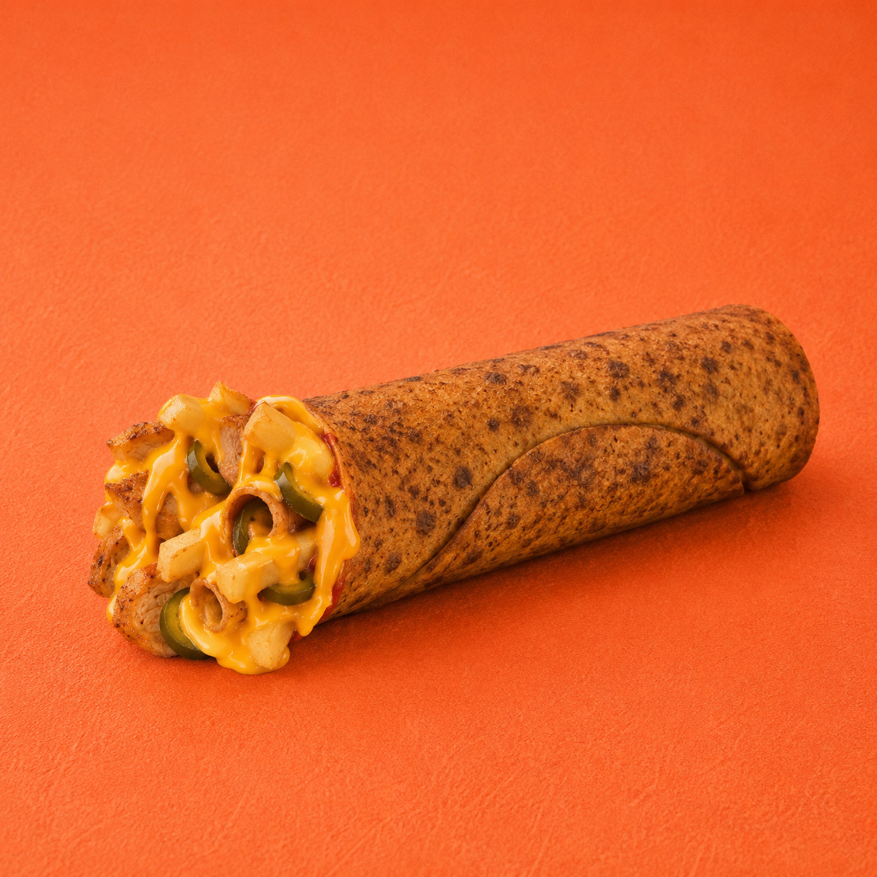 Cheddar Soslu Tavuk Dürüm