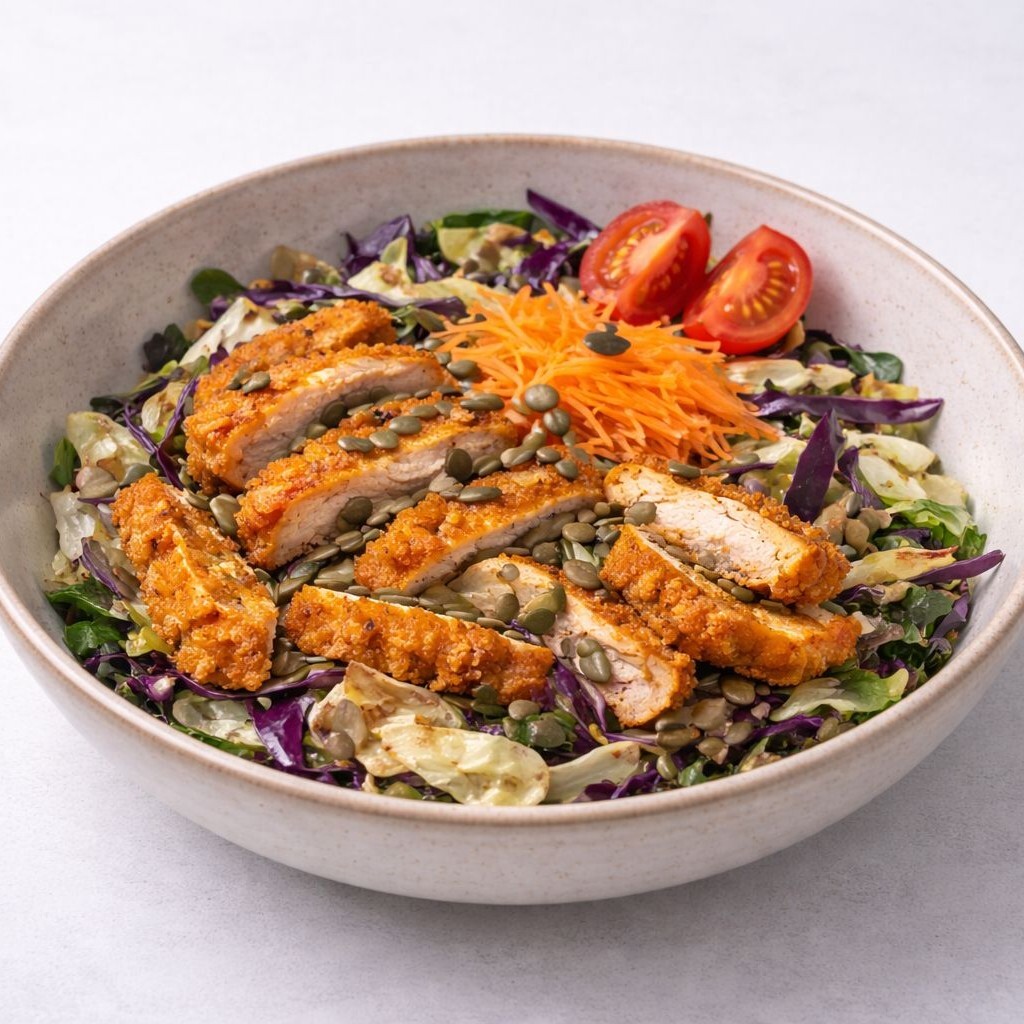 Çıtır Tavuklu Salata