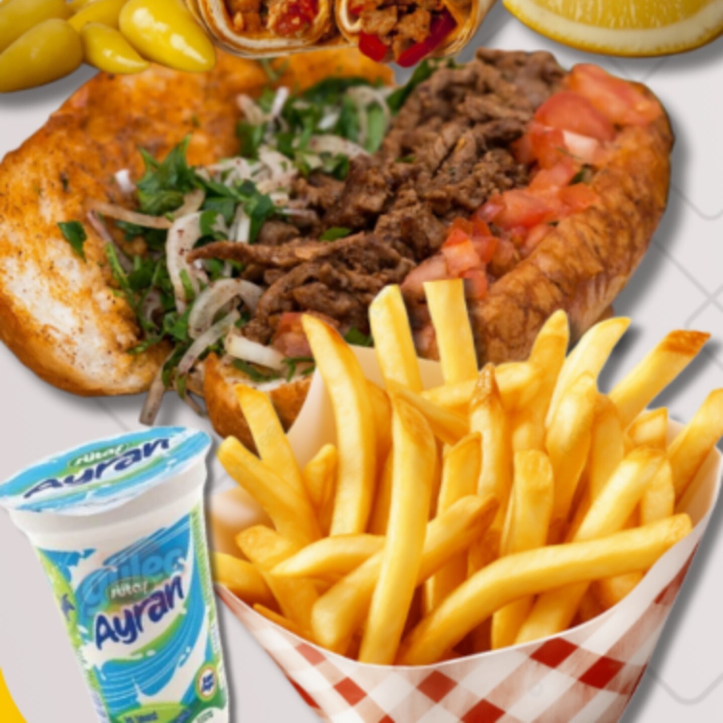 Bro Et Ekmek Menü
