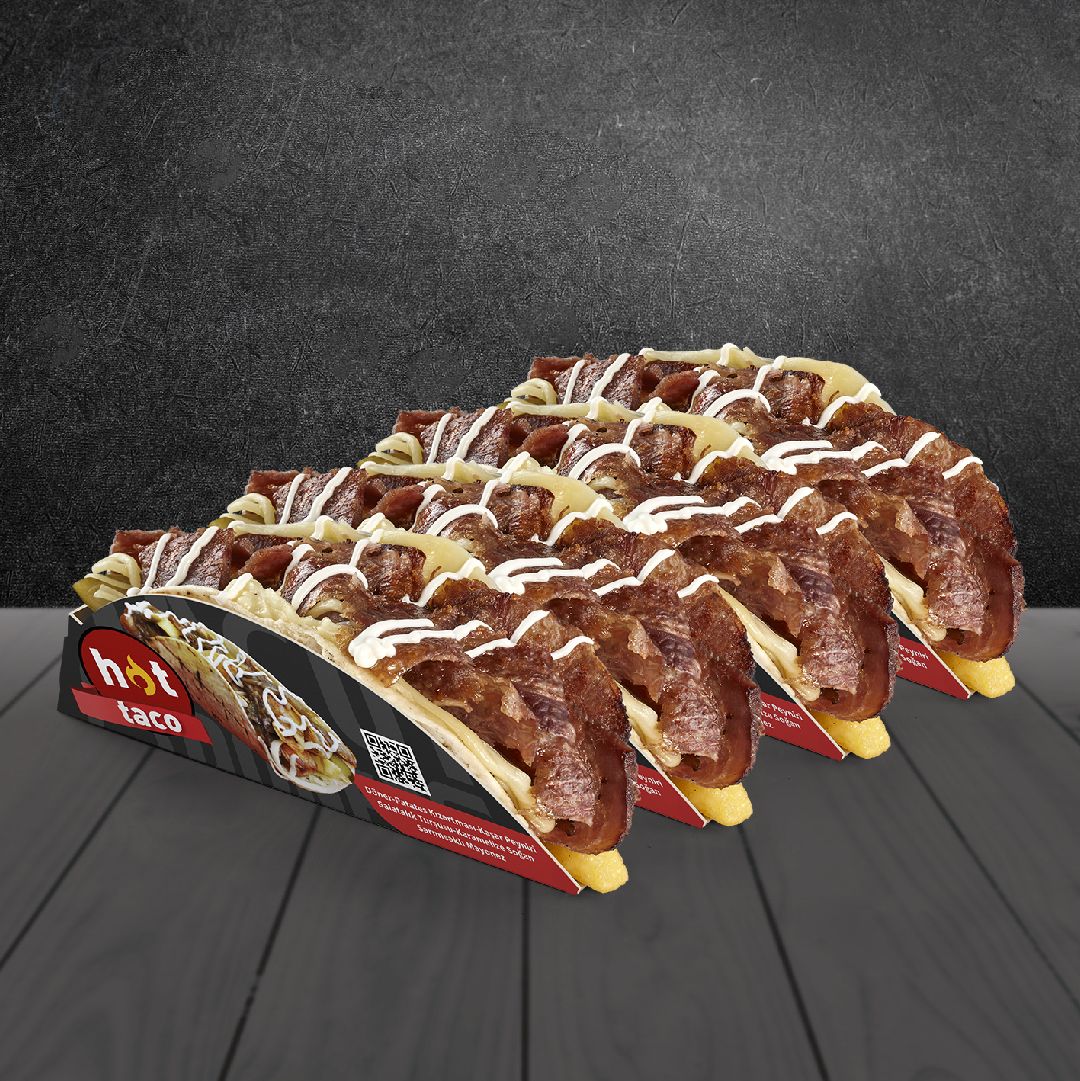 4'lü Et Hot Taco
