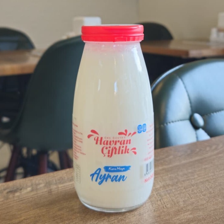 Kara Maya Şişe Ayran