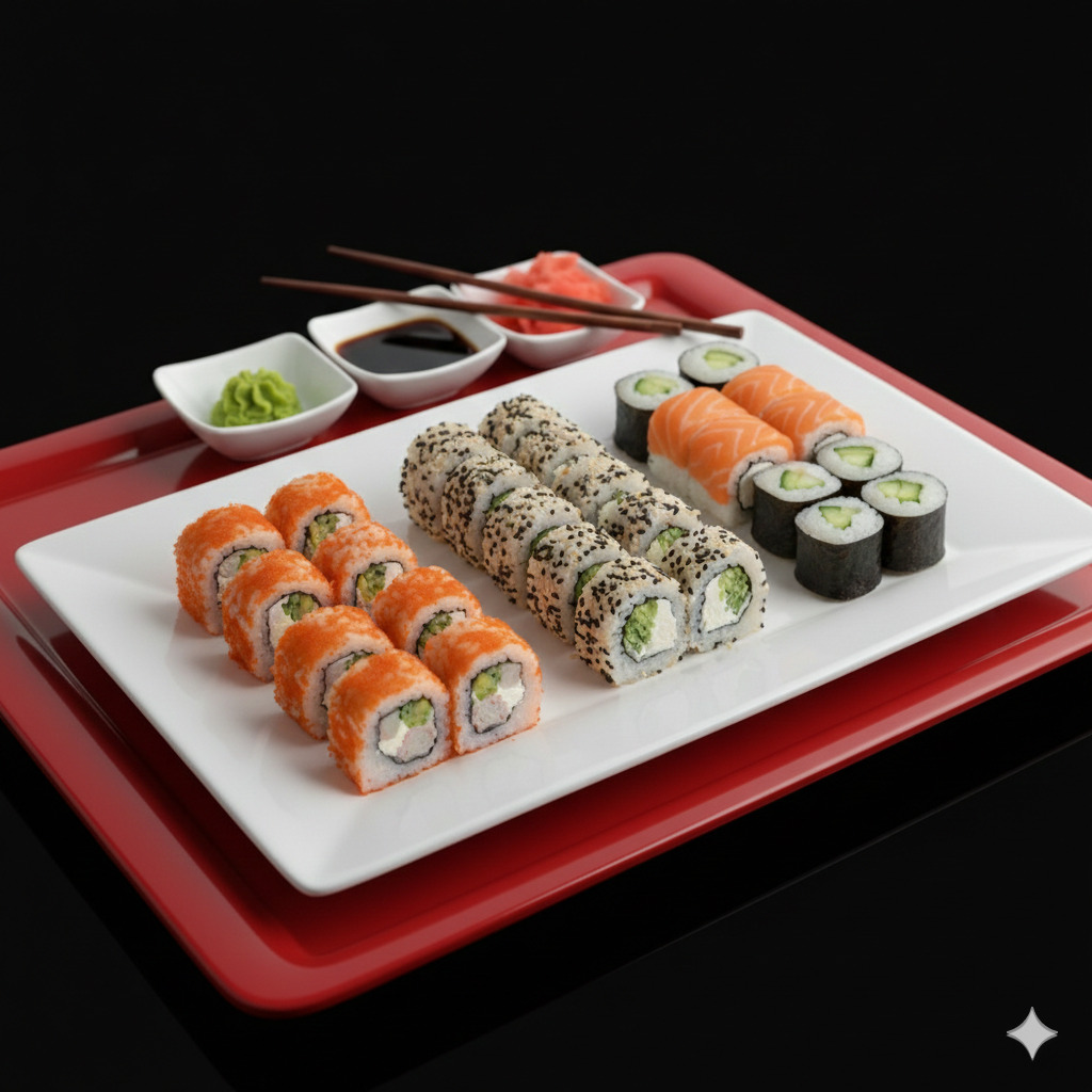 Land Of Sushi Set 24 Parça +1 Cocacola hediyeli