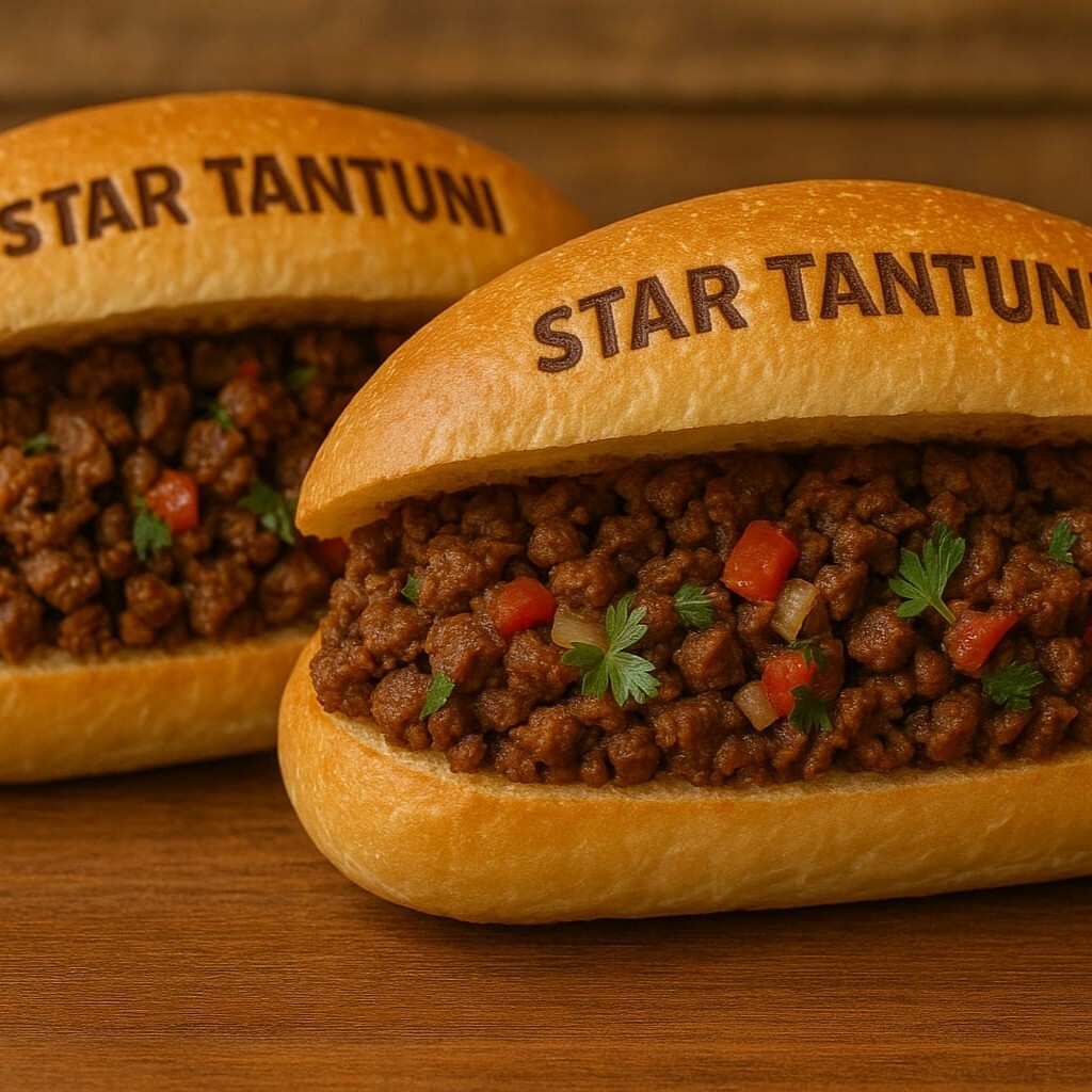 2'li Ekmek arası Et Tantuni Menü