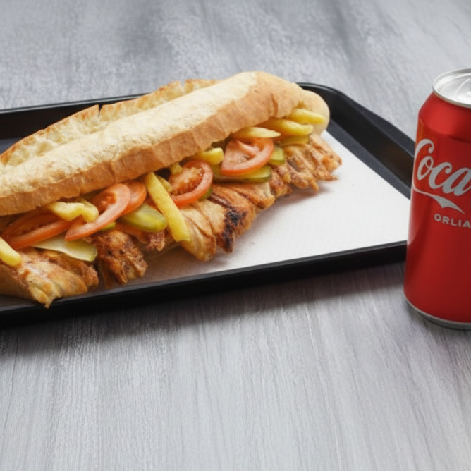 Tam Somon Ekmek+Coca Cola
