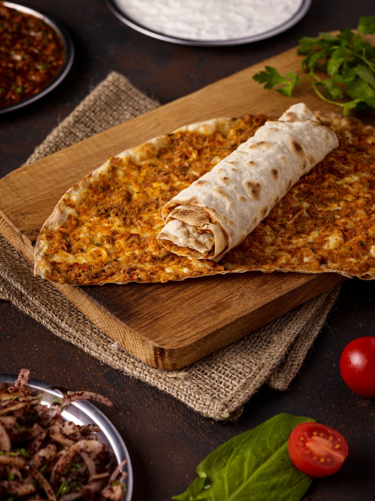 4'lü Lahmacun Menü