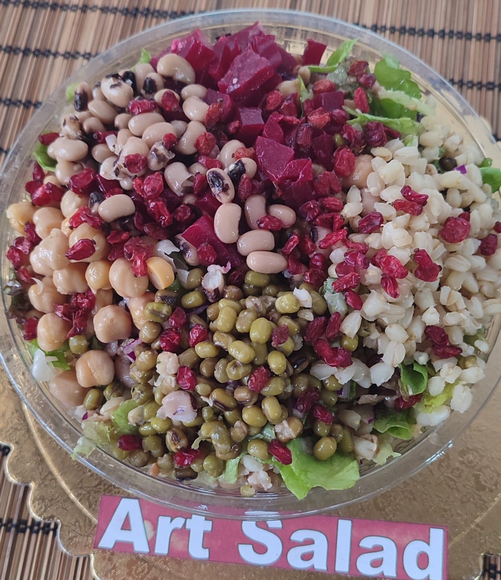 Keten Tohumlu Bakliyat Salatası
