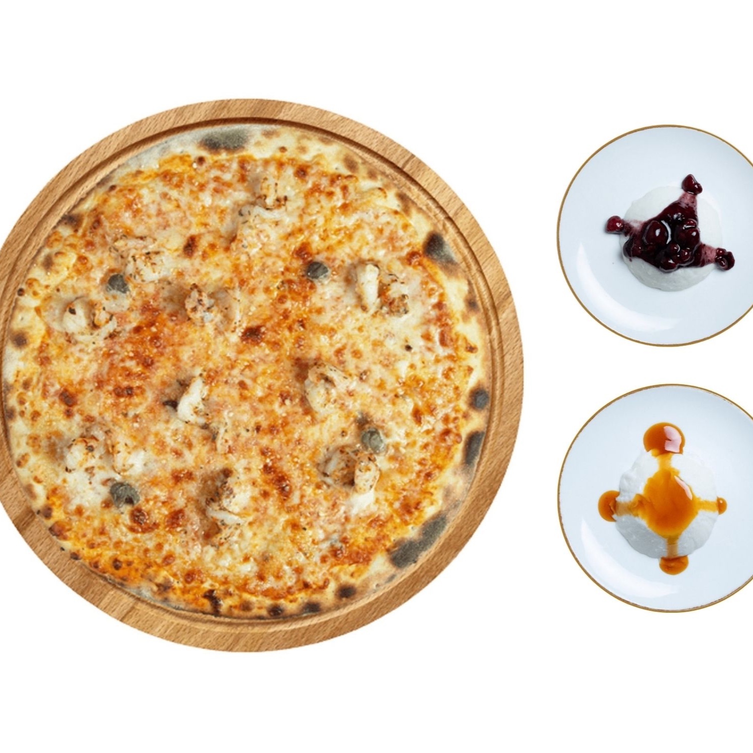 Karidesli Pizza (Orta)