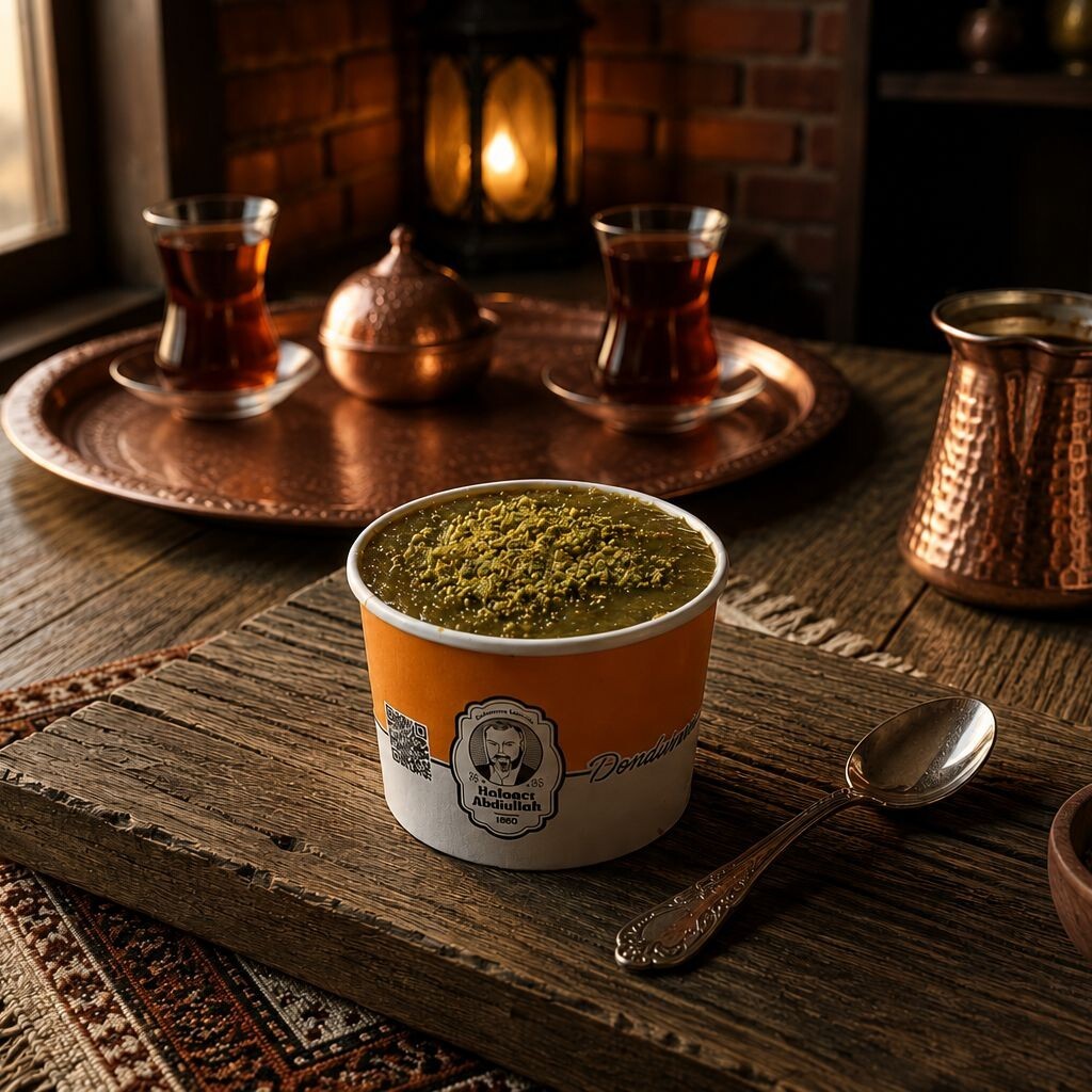 Antep Fıstıklı İrmik Helvası (500 gr)
