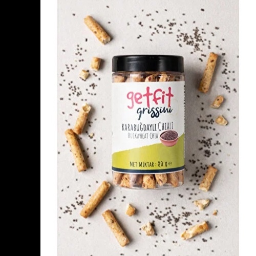 Getfit Karabuğdaylı Chia Grissini