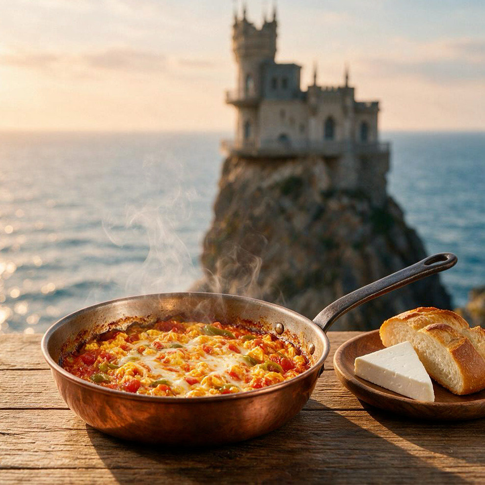 Kırım Kaşarlı Menemen