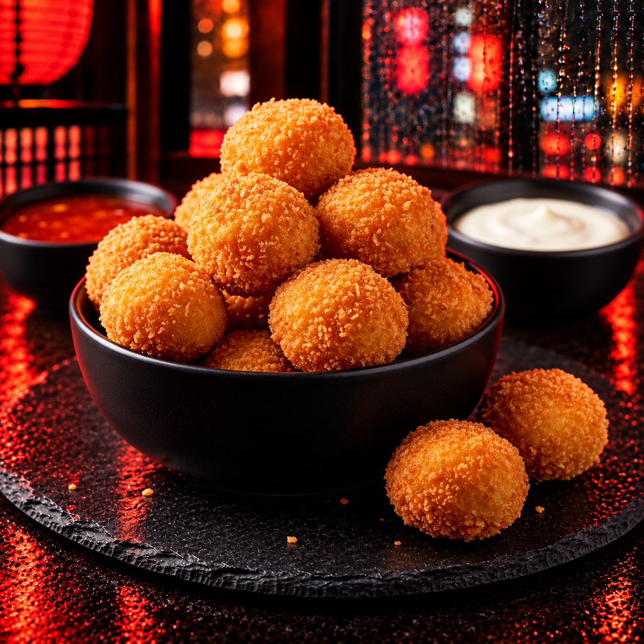 Çıtır Tavuk Topları - Crispy Chicken Balls