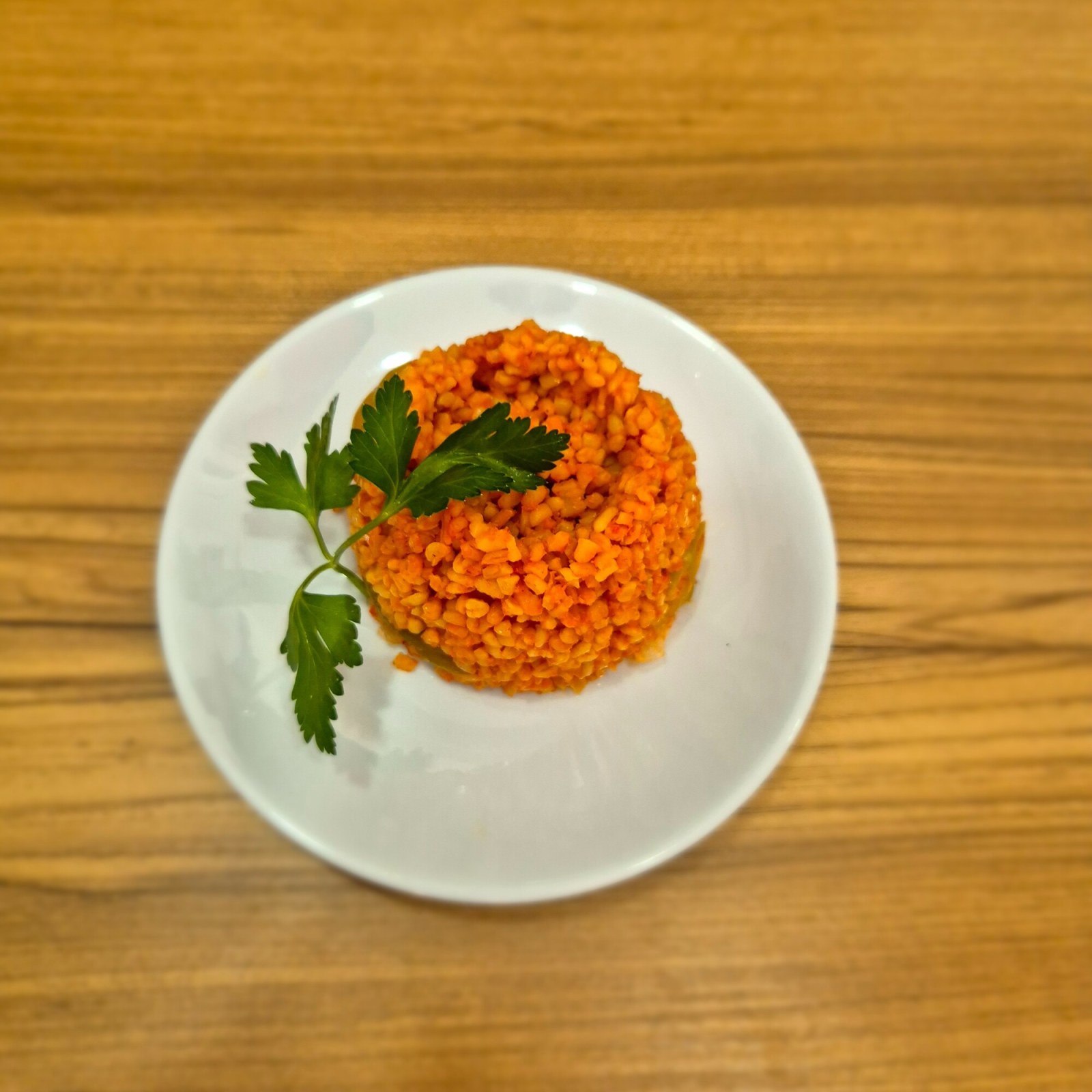 Sebzeli Bulgur Pilavı