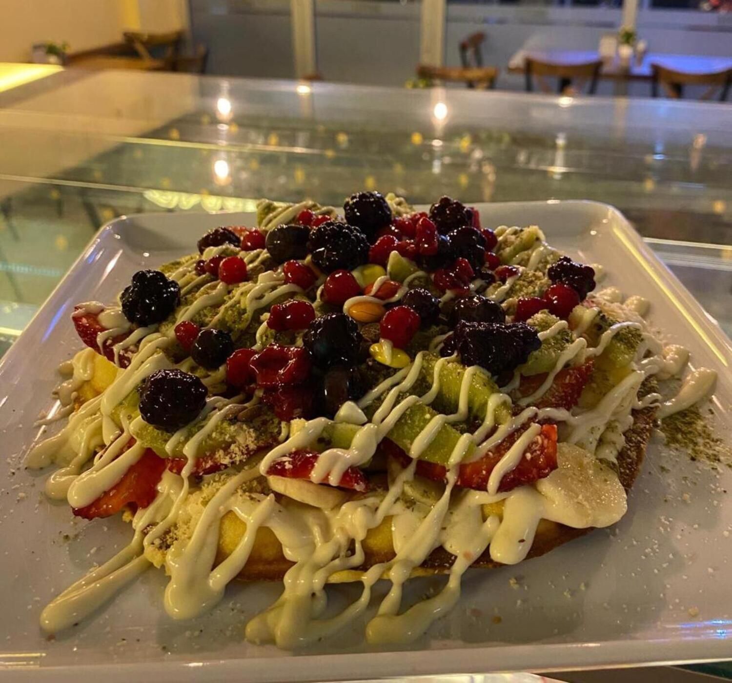 Orman Meyveli Waffle