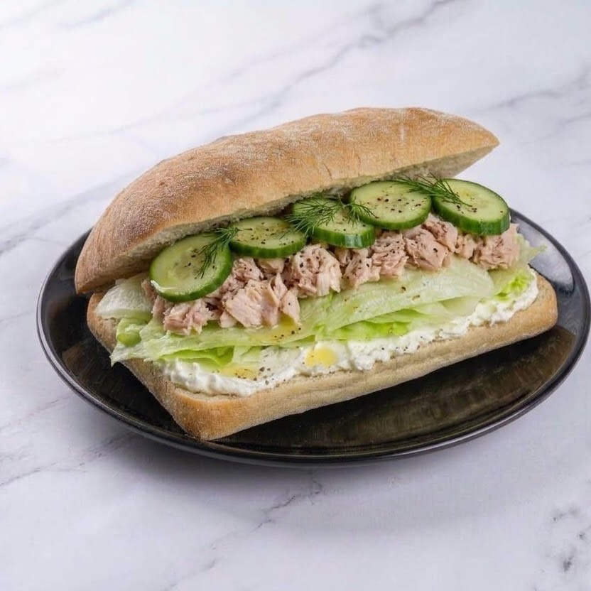 Ton Balıklı Ciabatta Sandviç