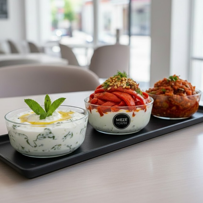 Avantajlı 3'lü Meze Menü