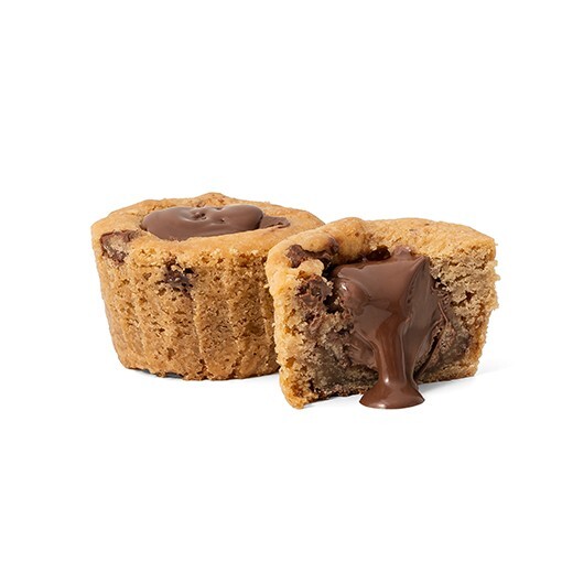 Kakaolu Fındık Kremalı Cookie Cups