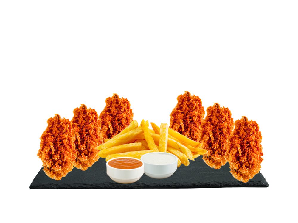 10'lu Cajun Crispy Wings